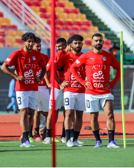 منتخب مصر ينهي تدريباته لمواجهة بوركينا فاسو غدا