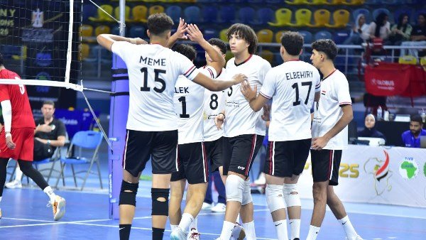 منتخب شباب الطائرة يواجه رواندا في ربع نهائي بطولة أفريقيا بالقاهرة